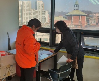 활동지원사 월례모임 및 마스크지원