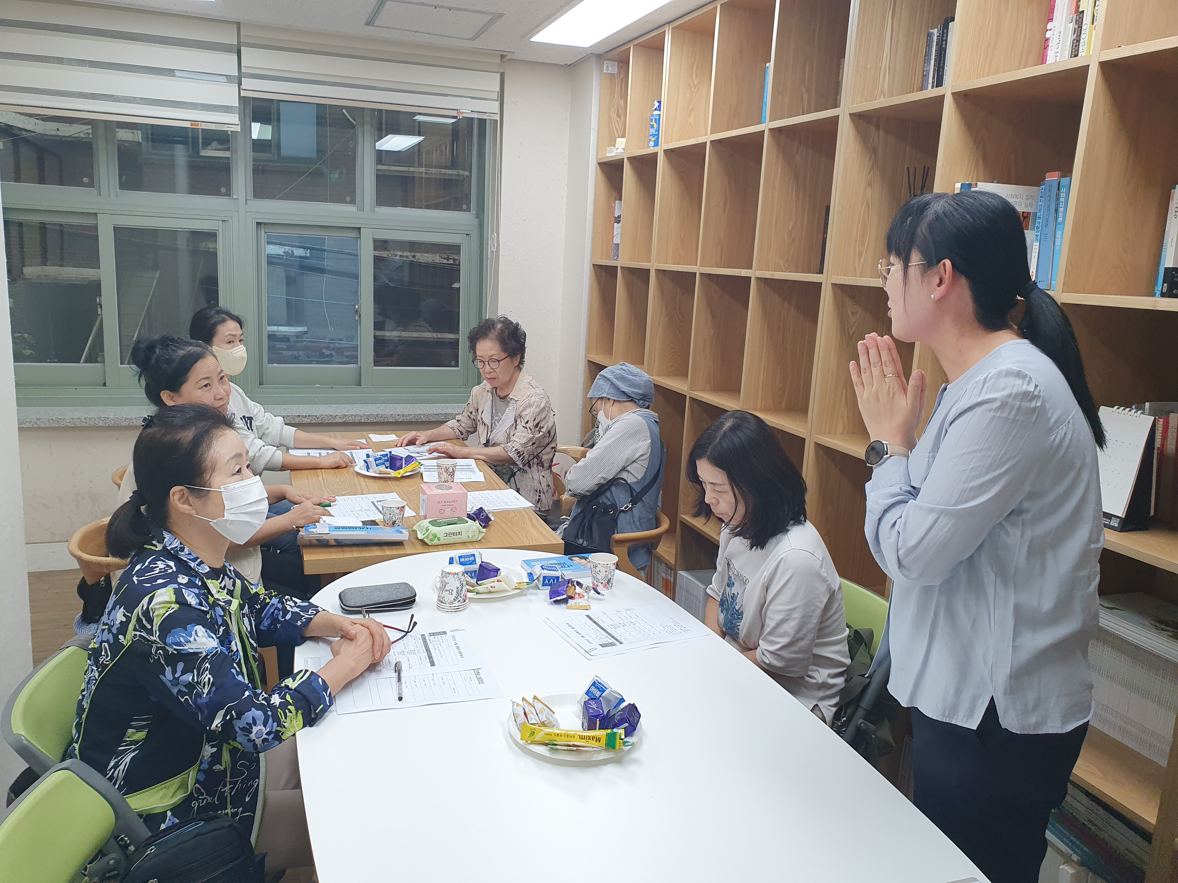 장애인가정 홈헬퍼지원사업 9월 월례모임 진행하였습니다.