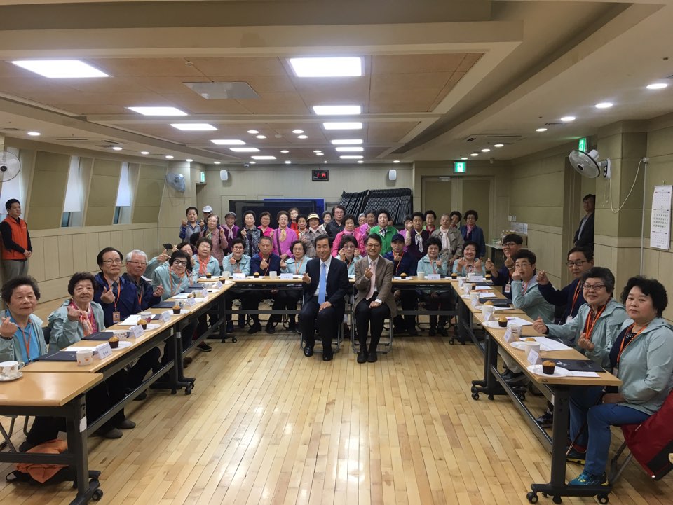 2019년 장·노 돌봄 서비스 사업 발대식 개최.